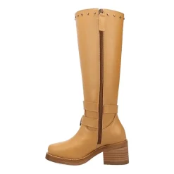 Dingo Womens Fillmore Block Heel Cowboy Boots