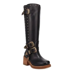 Dingo Womens Fillmore Block Heel Cowboy Boots