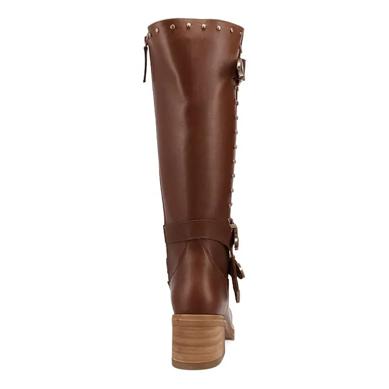 Dingo Womens Fillmore Block Heel Cowboy Boots