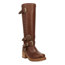 Dingo Womens Fillmore Block Heel Cowboy Boots