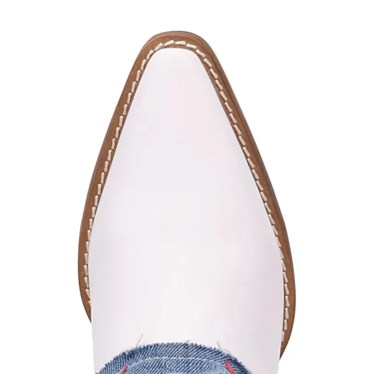 Dingo Womens Glory Days Block Heel Cowboy Boots