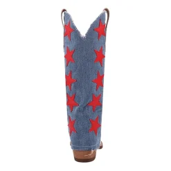 Dingo Womens Glory Days Block Heel Cowboy Boots