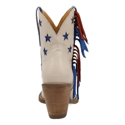 Dingo Womens Liberty Block Heel Cowboy Boots