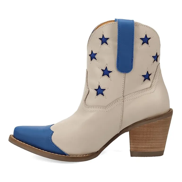 Dingo Womens Liberty Block Heel Cowboy Boots