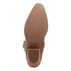 Dingo Womens Love Bug Leather Stacked Heel Cowboy Boots