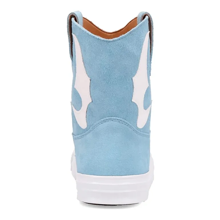 Dingo Womens Ollie Flat Heel Cowboy Boots
