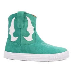 Dingo Womens Ollie Flat Heel Cowboy Boots