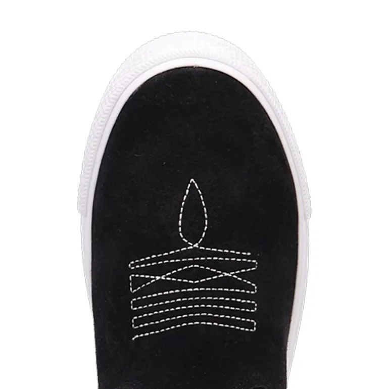 Dingo Womens Ollie Flat Heel Cowboy Boots
