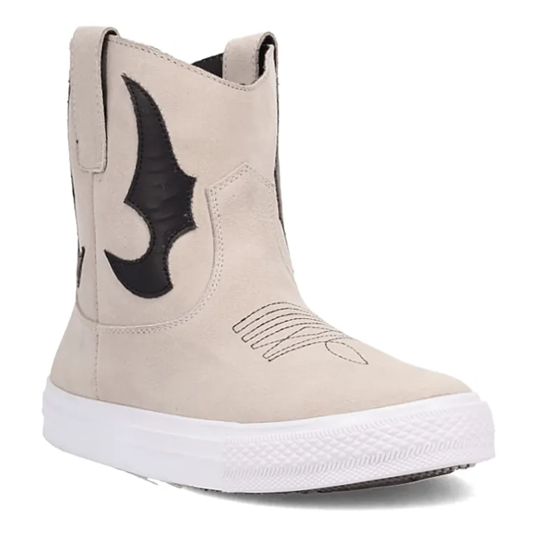 Dingo Womens Ollie Flat Heel Cowboy Boots