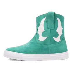 Dingo Womens Ollie Flat Heel Cowboy Boots