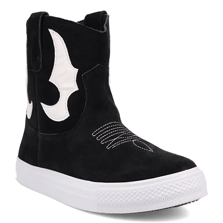 Dingo Womens Ollie Flat Heel Cowboy Boots