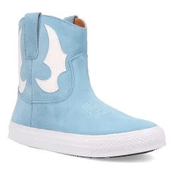 Dingo Womens Ollie Flat Heel Cowboy Boots