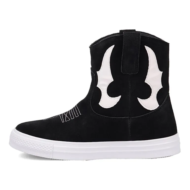 Dingo Womens Ollie Flat Heel Cowboy Boots