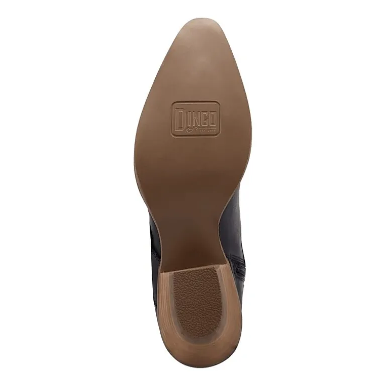 Dingo Womens Saddle Up Block Heel Cowboy Boots