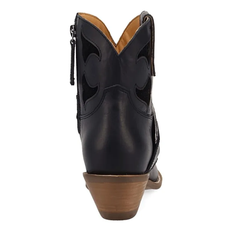 Dingo Womens Saddle Up Block Heel Cowboy Boots