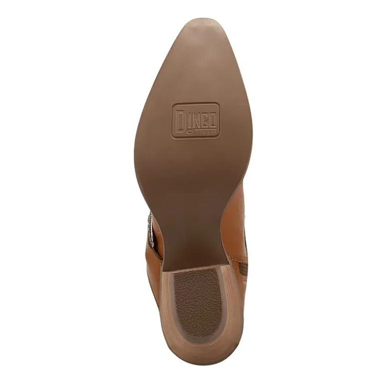 Dingo Womens Saddle Up Block Heel Cowboy Boots