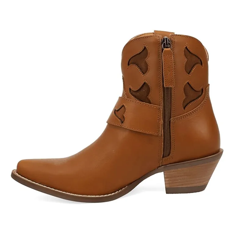 Dingo Womens Saddle Up Block Heel Cowboy Boots