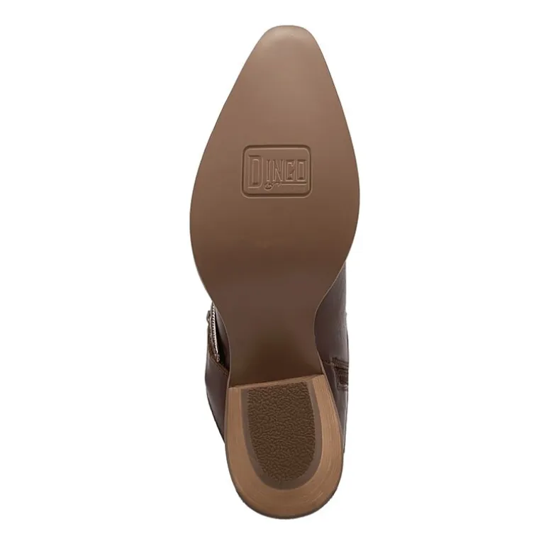Dingo Womens Saddle Up Block Heel Cowboy Boots
