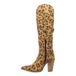 Dingo Womens Spurwest Block Heel Cowboy Boots