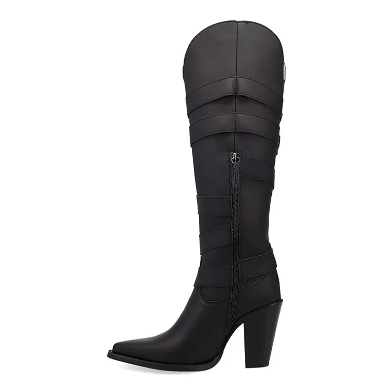 Dingo Womens Spurwest Block Heel Cowboy Boots