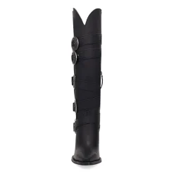 Dingo Womens Spurwest Block Heel Cowboy Boots