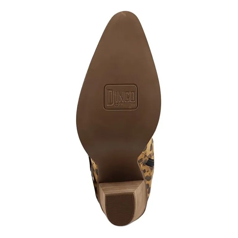 Dingo Womens Spurwest Block Heel Cowboy Boots