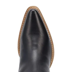 Dingo Womens Thunderbolt Leather Boot Block Heel Cowboy Boots