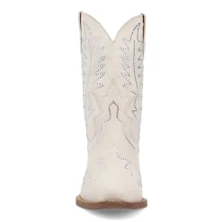 Dingo Womens Tiny Pony Suede Leather Bootie Block Heel Cowboy Boots