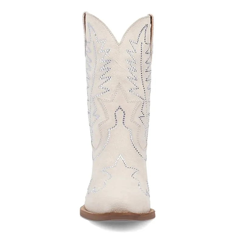 Dingo Womens Tiny Pony Suede Leather Bootie Block Heel Cowboy Boots