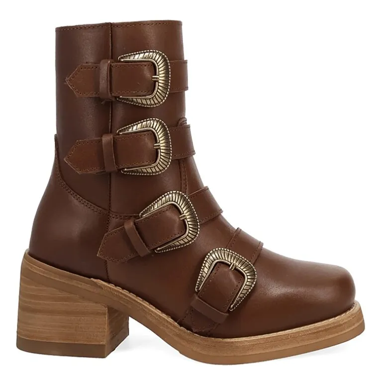 Dingo Womens Topanga Block Heel Cowboy Boots