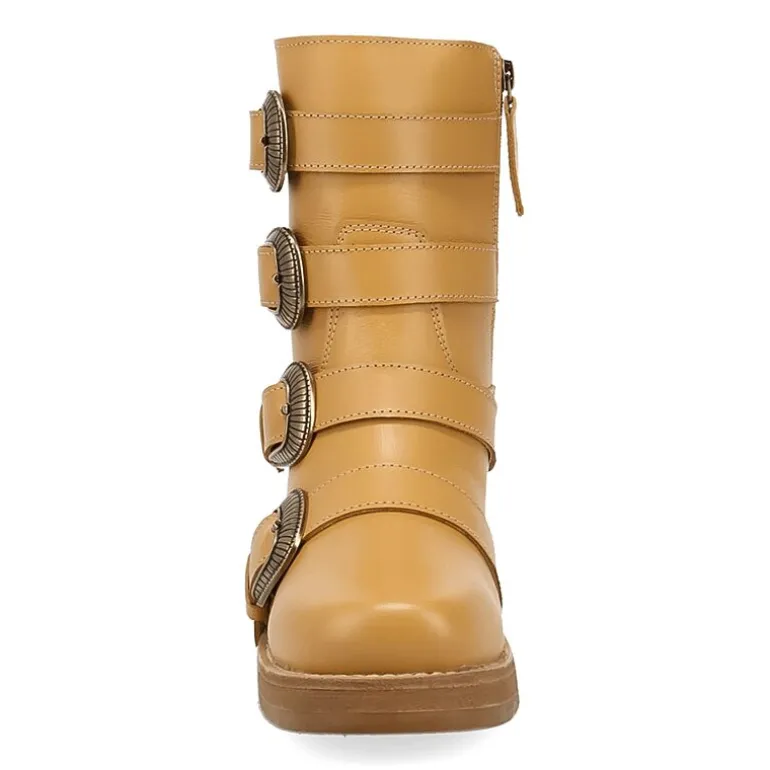 Dingo Womens Topanga Block Heel Cowboy Boots