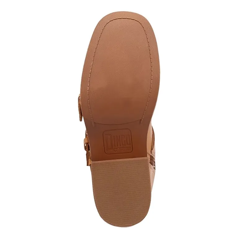 Dingo Womens Topanga Block Heel Cowboy Boots