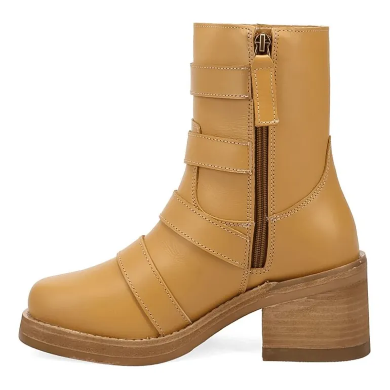 Dingo Womens Topanga Block Heel Cowboy Boots