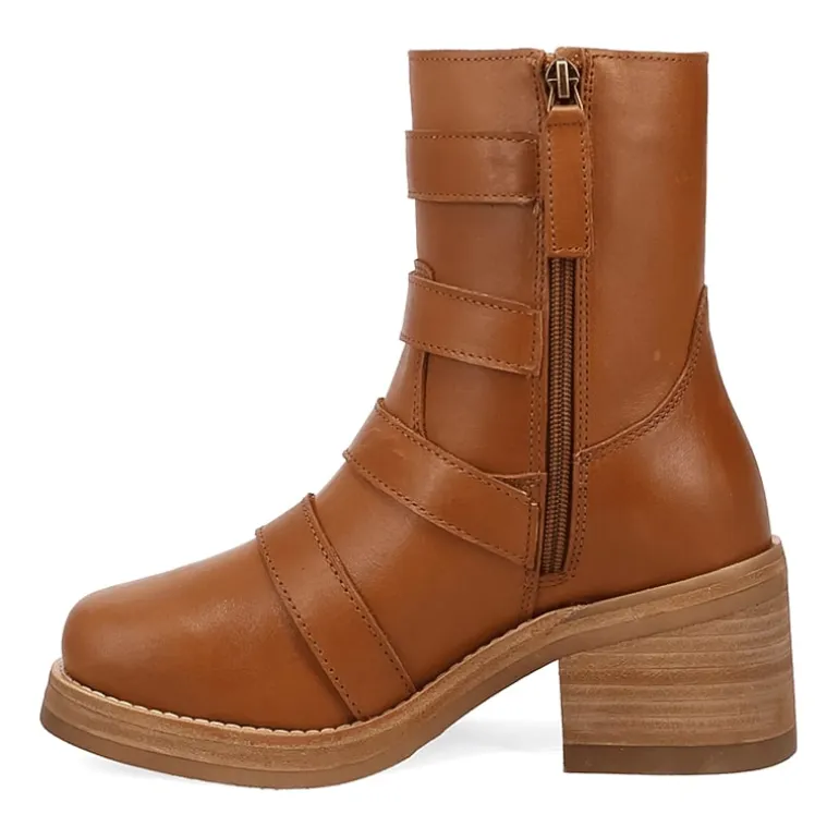 Dingo Womens Topanga Block Heel Cowboy Boots