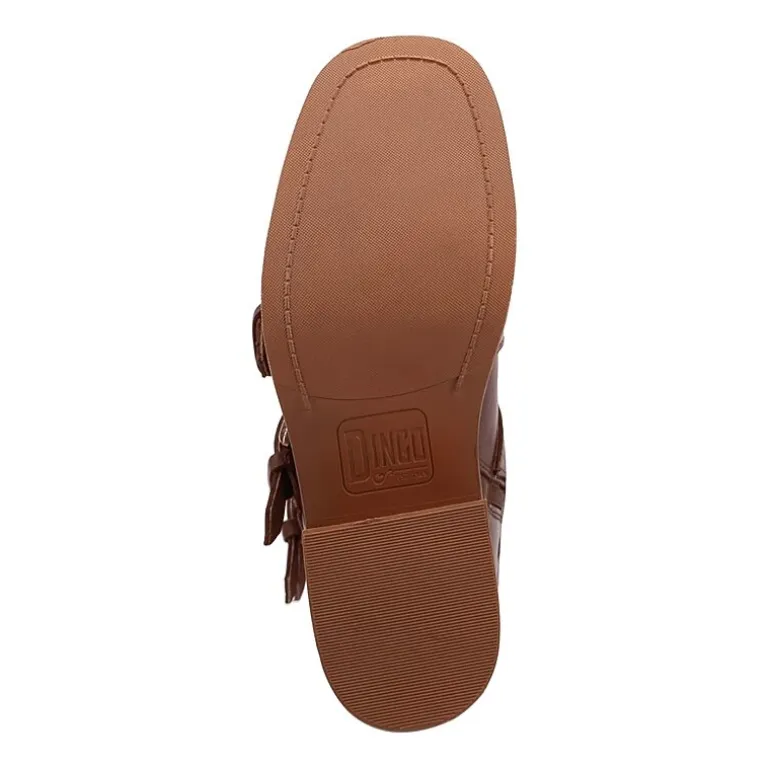 Dingo Womens Topanga Block Heel Cowboy Boots