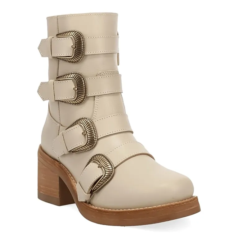 Dingo Womens Topanga Block Heel Cowboy Boots