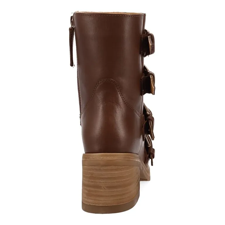 Dingo Womens Topanga Block Heel Cowboy Boots