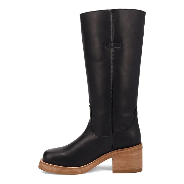 Dingo Womens Vagabond Stacked Heel Cowboy Boots