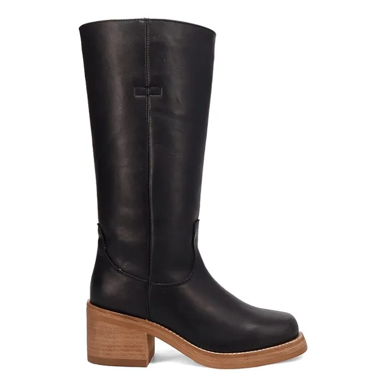 Dingo Womens Vagabond Stacked Heel Cowboy Boots