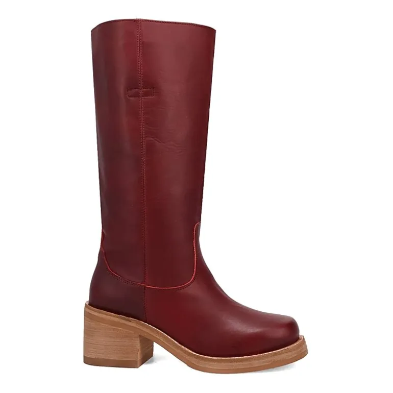 Dingo Womens Vagabond Stacked Heel Cowboy Boots