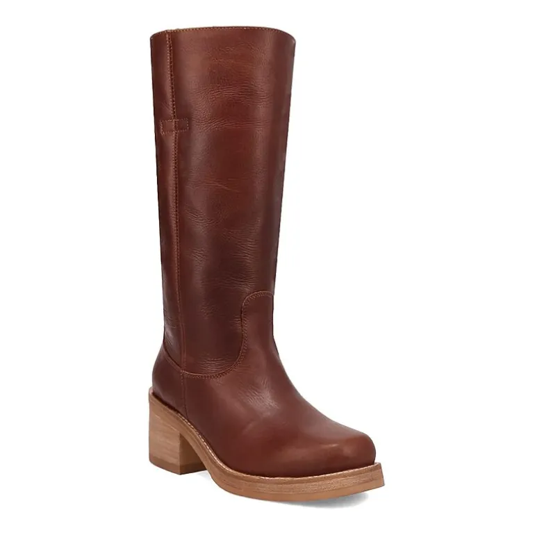 Dingo Womens Vagabond Stacked Heel Cowboy Boots