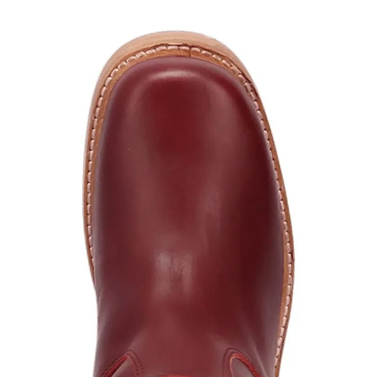 Dingo Womens Vagabond Stacked Heel Cowboy Boots