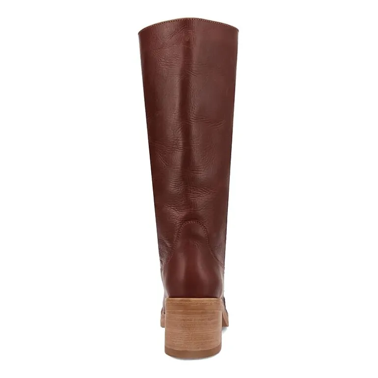 Dingo Womens Vagabond Stacked Heel Cowboy Boots
