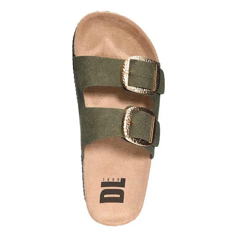 Dirty Laundry Tunder Womens Adjustable Strap Footbed Sandals