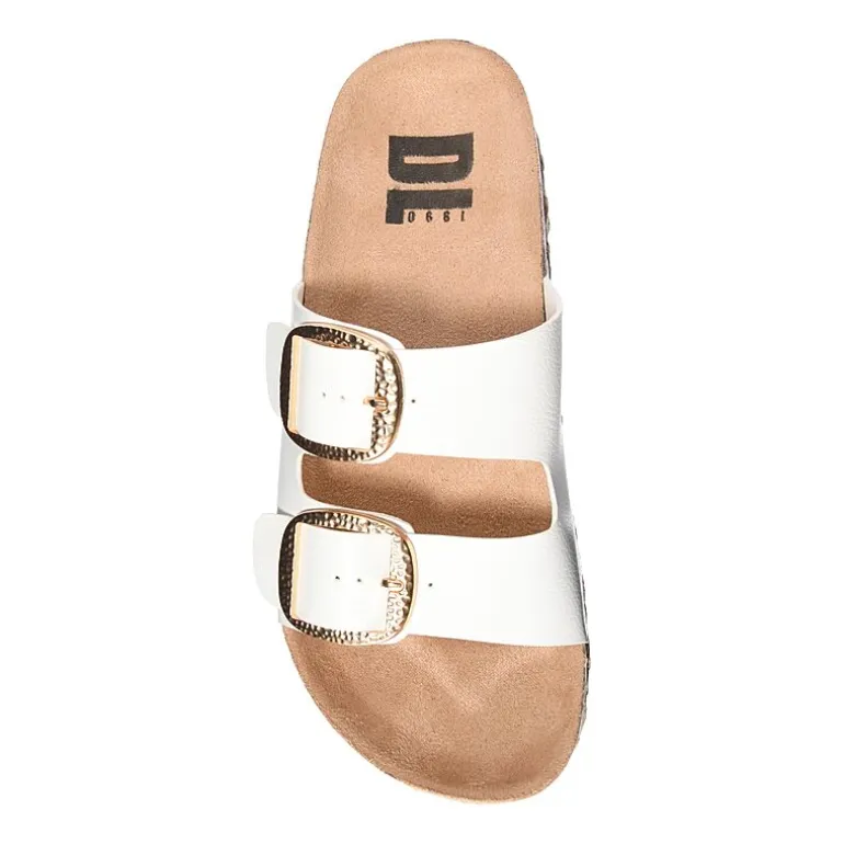 Dirty Laundry Tunder Womens Adjustable Strap Footbed Sandals