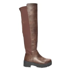Dirty Laundry Womens Maybellene Chunky Heel Over the Knee Boots