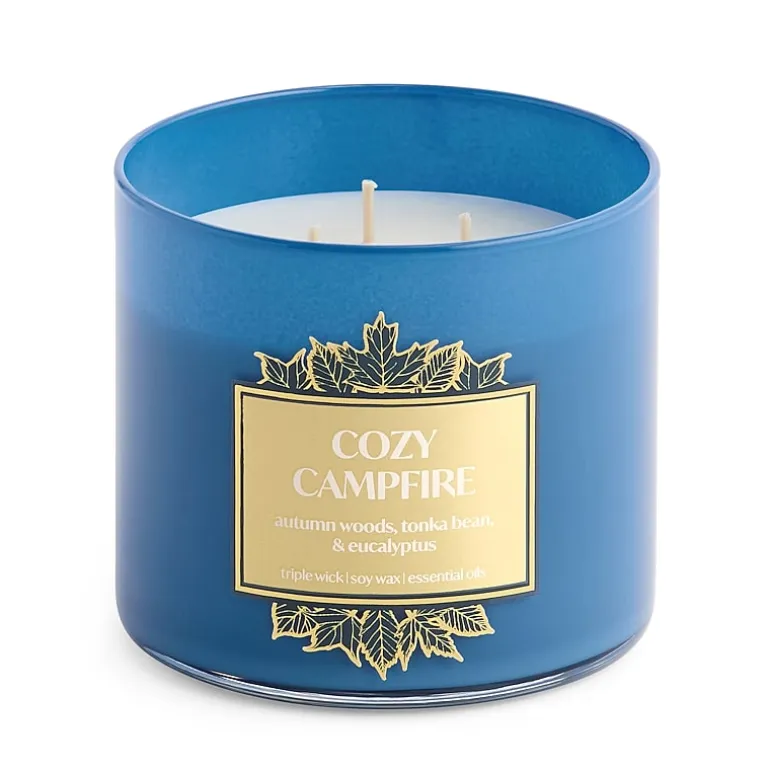 Distant Lands Cozy Campfire 3-Wick Scented Jar Candle