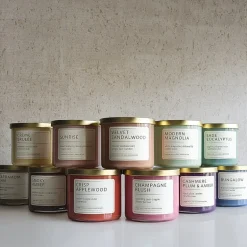 Distant Lands Crisp Applewood 3-Wick Scented Jar Candle
