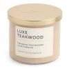 Distant Lands Luxe Teakwood 3-Wick Scented Jar Candle