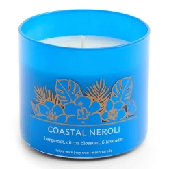 Distant Lands 14oz Coastal Neroli 3-Wick Scented Jar Candle